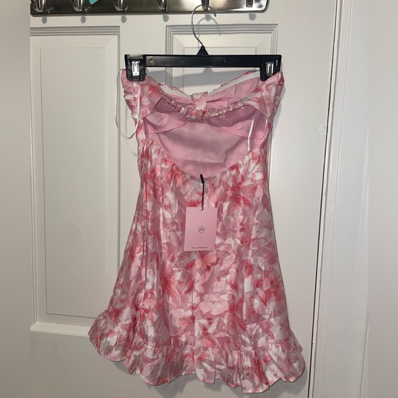 Hello Molly Perfect Angles Strapless Mini Dress NWT - Picture 5 of 8